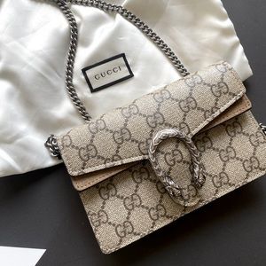 Gucci Dionysus Mini GG Bag w/ Chain